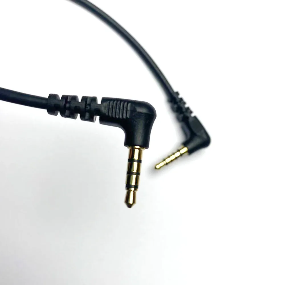 CADDX Audio Cable 26mm 3.5mm cable Dual Head 90° 4-Pole to 5-Pole Typically used in external modules and Goggles X products thumbnail 4