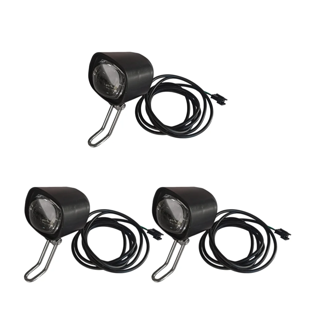 Versatile Waterproof LED E-Bike Headlight & Horn Combo