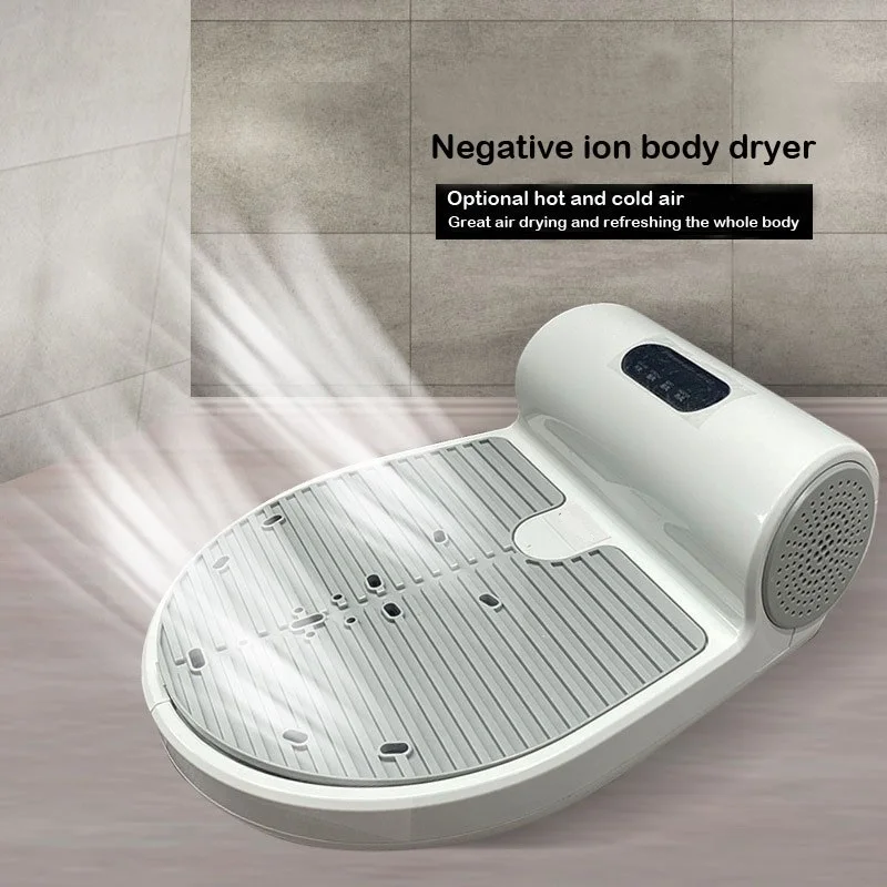 Electric automatic blow heater portable wall mounted whole heated shower foot bathroom air full skin nursing vacuum body dryer