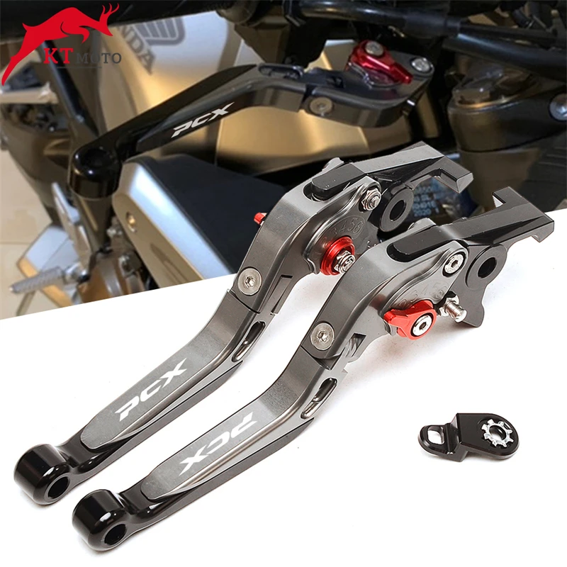オートバイ用cncパーキングハンドル ホンダ用パーキングロック付きハンドブレーキレバー Pcx160 Pcx 125 150 160 21 23 Aliexpress