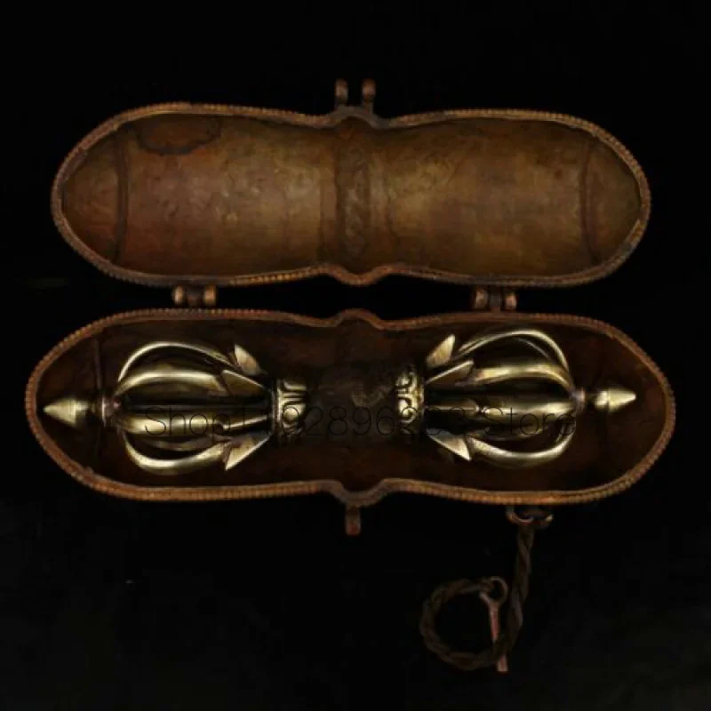 

Тибетский буддизм Бронзовая латунная подвеска-статуя