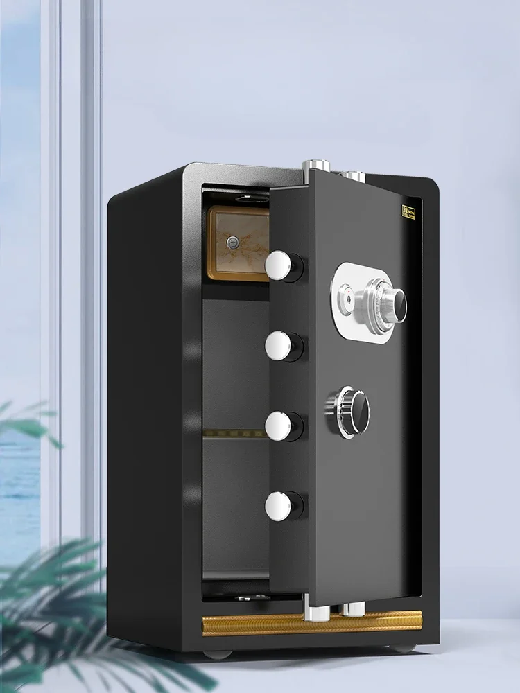 Safe, household mechanical lock safe, household anti-theft old-fashioned safe, bedside safe