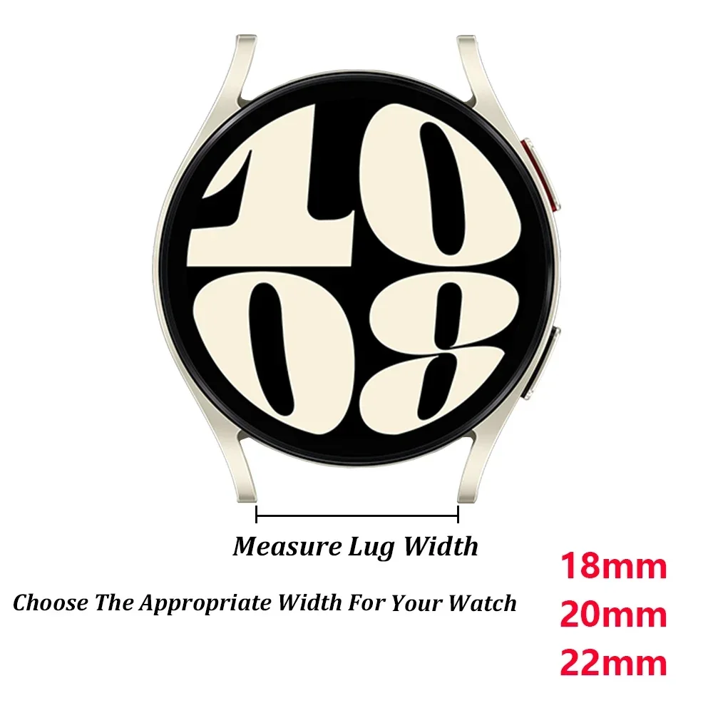 Luxury Stainless Steel Watch Band - Women's Strap, 18-22mm Adjustable Width