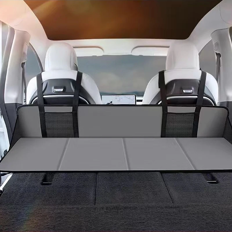 テスラモデル3用の折りたたみ式キャンプヘッドガード 車のベッド 旅行用のスリーピングベッド 拡張プレート 新品 テスラモデル3用の折りたたみ式キャンプヘッドガード,車のベッド,旅行