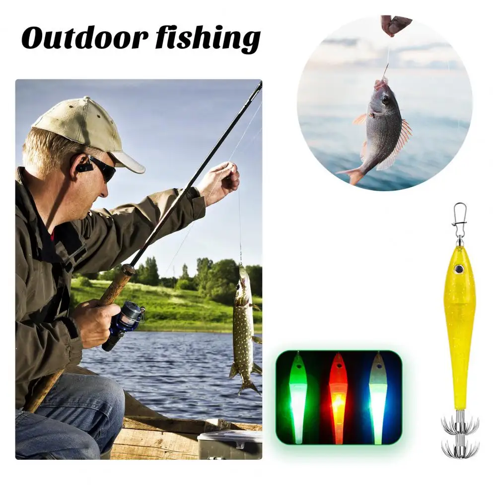 MINI LED ESCA da pesca, lampada esca subacquea attivata dall'acqua