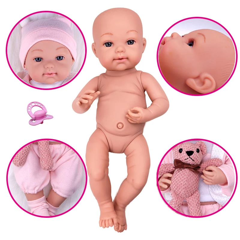 Bayer Design 42cm New Born Baby Boy Doll 