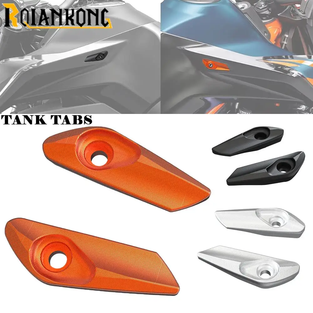 

For 890 DUKE R 890 DUKE/R Motorcycle Accessories Fuel tank Tab Decorative Strip Block DUKE890 2021-2024 890 DUKER 2022 2023 2024