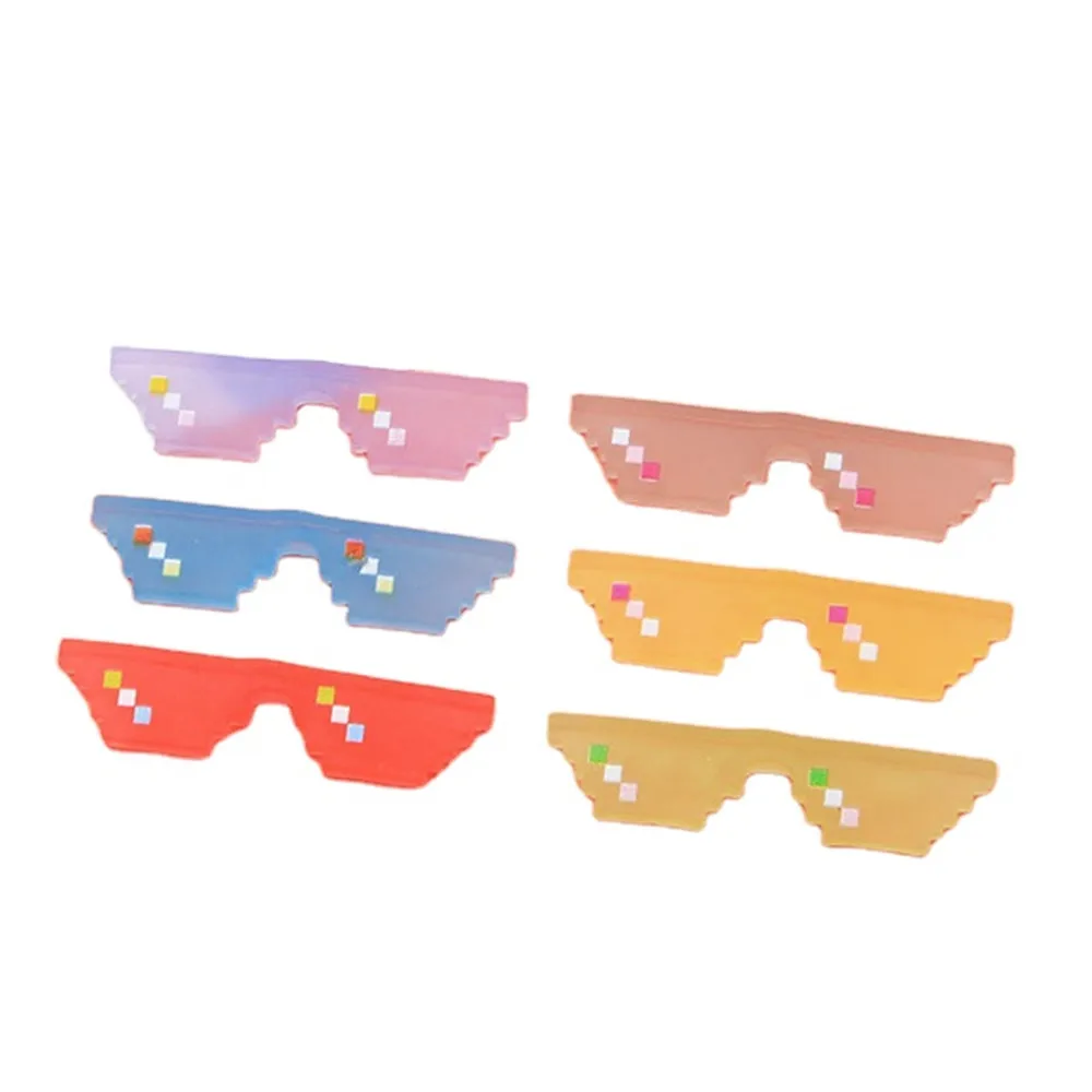 

Cute Glasses Flat Back Resin Cabochon Scrapbooking Crafts For Phone Decor Parts DIY Hair Bows Center Accessories