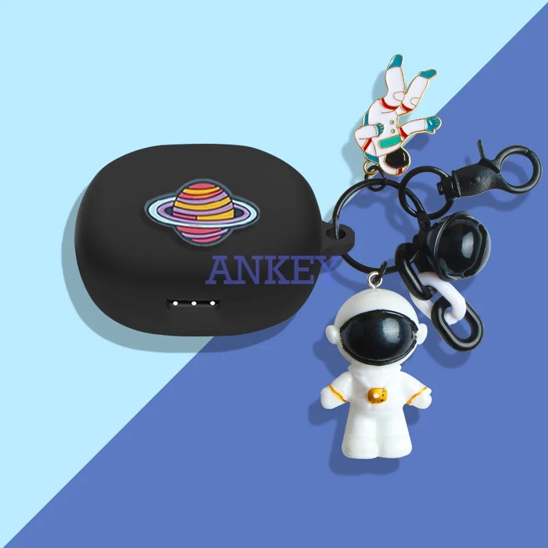 Чехол для Baseus Encok WM01 Plus WM02 + милые Искусственные Силиконовые Наушники, мягкие защитные наушники, гарнитура, кожа