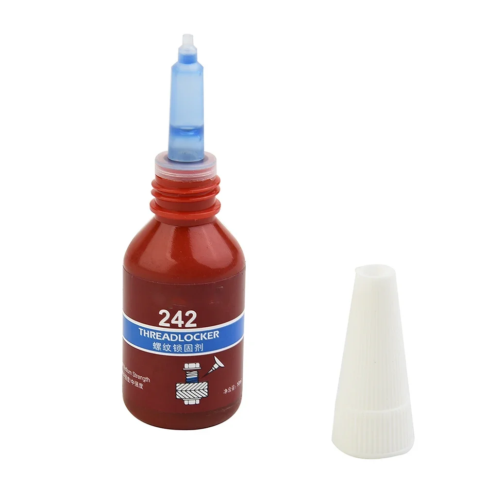 10ml Threadlocker 242 Medium Strength Threadlocker Blue Locktite Anaerobic Adhesive Caulk Adhesives Sealer Hardware threadlocker adhesive
