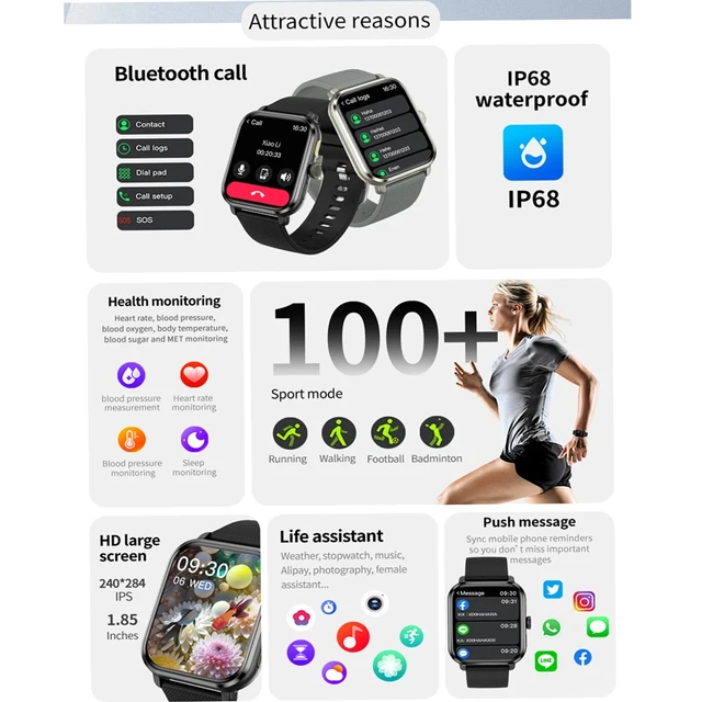 2024 Outdoor Survival Smart Watch