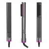 Professional 2 in 1 Hair Straightener Electric Flat iron Anti-Scald Brush Hot Comb Hair Style Tool 2