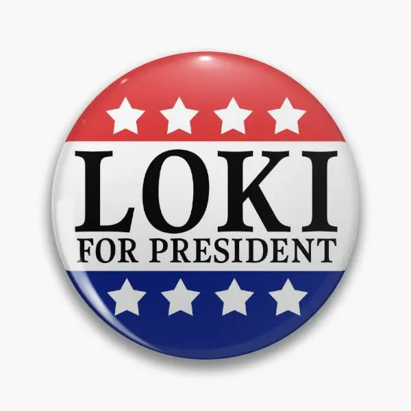 

President Of Mischief Soft Button Pin Decor Brooch Women Gift Collar Cartoon Badge Creative Hat Lapel Pin Clothes Fashion