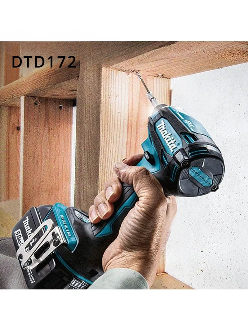Makita Wireless drills DTD172 Charging Drill Brushless Driver 18V Electric Screwdriver Impact Hand Electric Drill Electric Tool 3