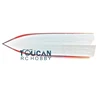 DTRC Toucanhobby G26IP1 26CC Red Prepainted Gasoline KIT RC Boat Hull Only for Advanced Player 5