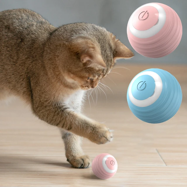 Cat Interactive Ball Smart Cat Toys Indoor Automatic Rolling Magic Ball Dog Toy Ball Automatic Moving Bouncing Rolling Ball 6