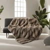 Luxury Faux Fur Blanket High-end Bed  Fox Fur Blankets For Beds Plaid on The Sofa Cover Decoration Home Blankets And Throws 6