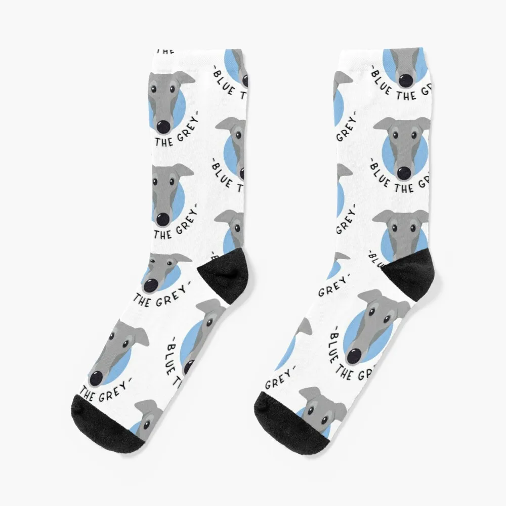 Blue the Grey Official Logo Socks Winter Socks Women компаньон кошелек guess geva ice blue logo