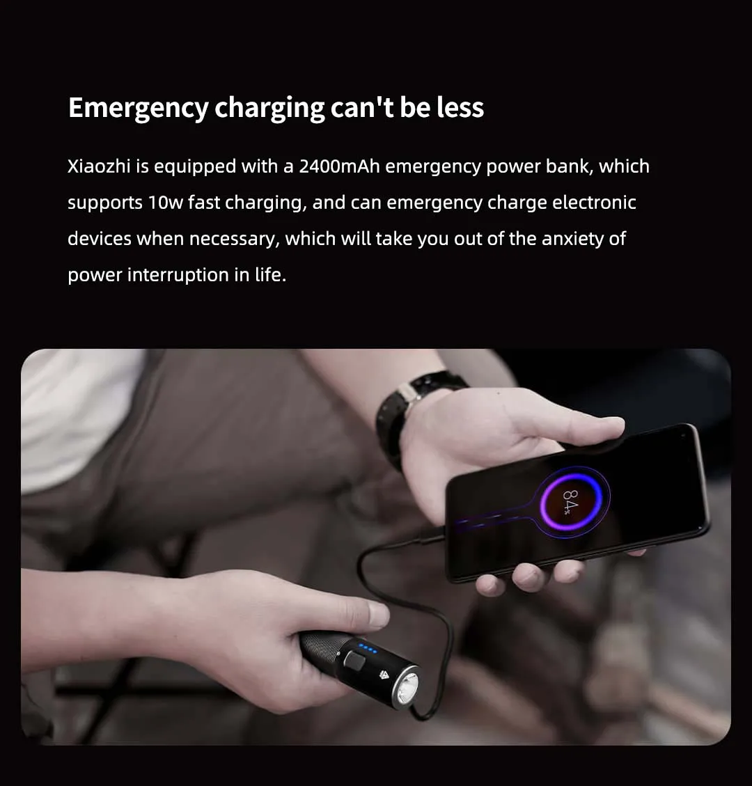Xiaomi Nextool Outdoor Strong Light Straight Flashlight