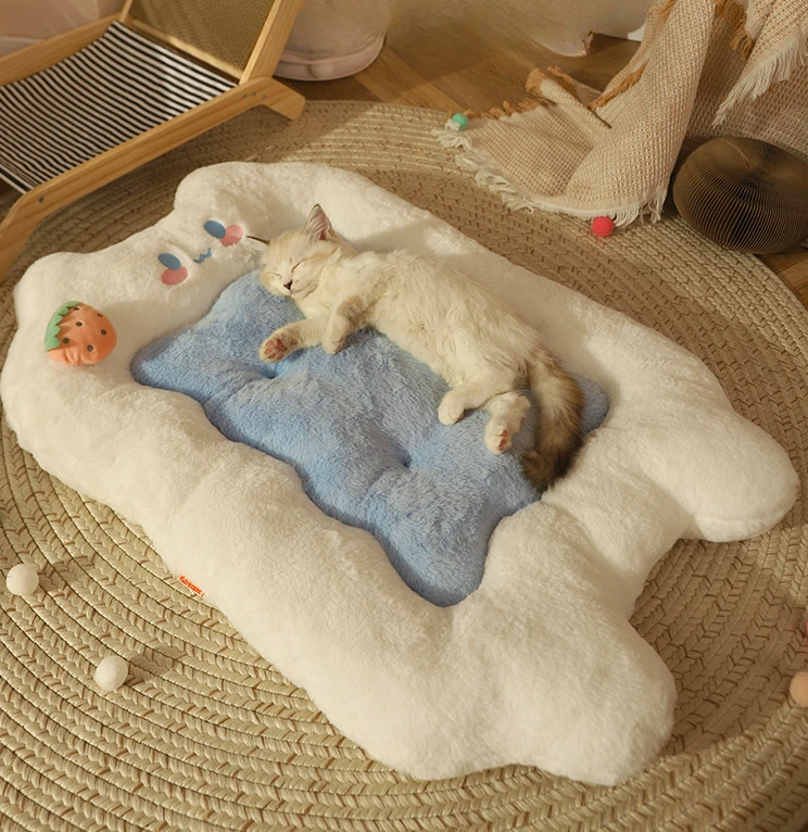 

Cat Nest Winter Warm Mattress Kennel Four Seasons Universal Cat Mat