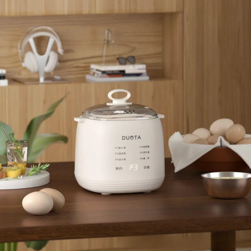 Egg Boiler Household Egg Steamer Mini Water Boiled Steamer Automatic Power Off