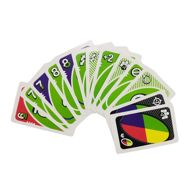 Board Games UNO Stitch Chessboard Game Anime Cartoon Kawaii Character Pattern Family Fun Entertainment UNO Card Game Christmas Gift