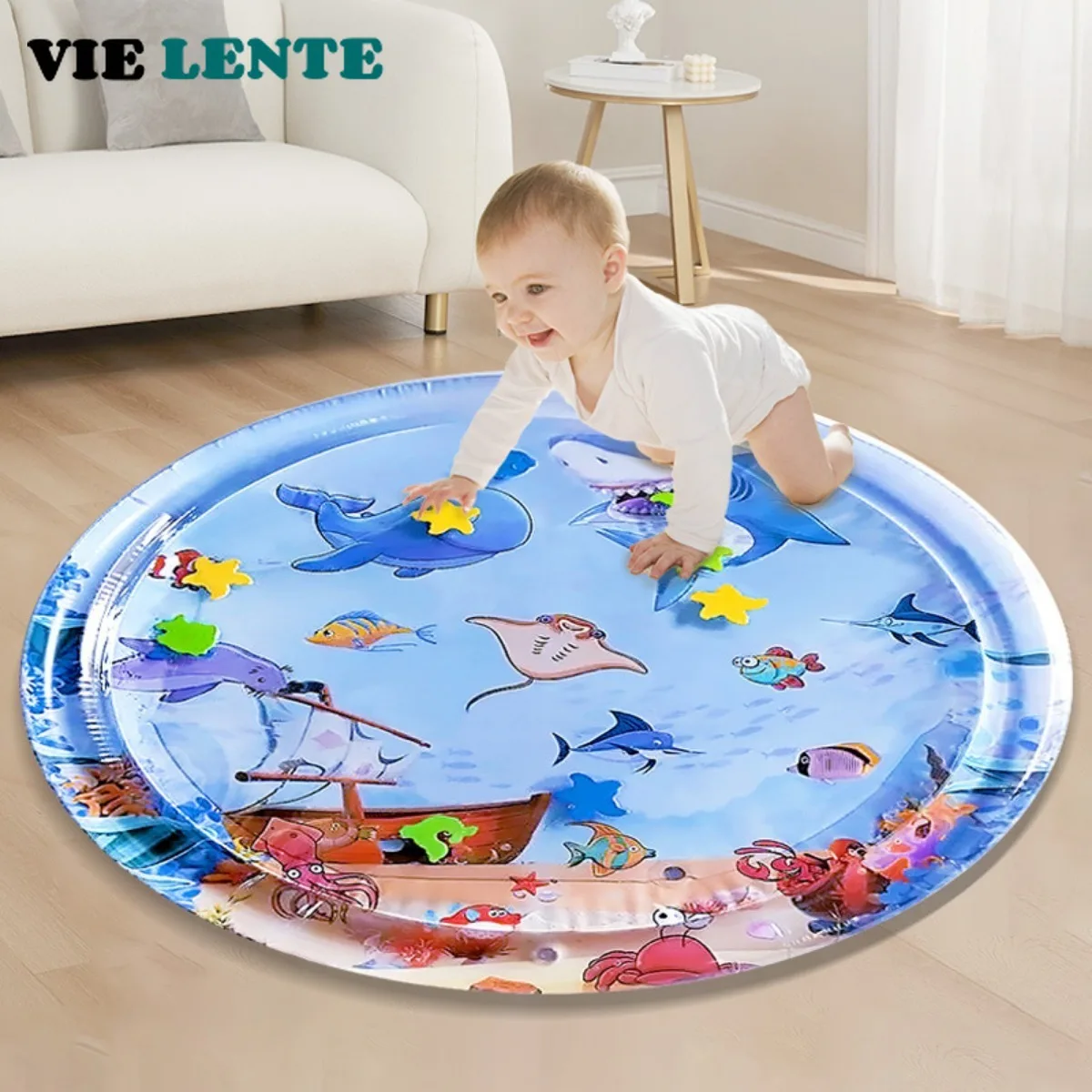 Water Sensory Play Mat Thickened Inflatable Pet Water Bed Cushion Puppy Cats Pet Kennel Top Quality Cool Cold Mat Pet Supplies_voghion.com
