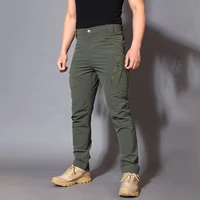 Men's Outdoor Military Casual IX9 IX7 Tactical Track Pants Breathable Waterproof Camping Fishing Hiking Training Cargo Trousers 2