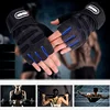1Pair Fitness Half Finger Gloves Men And Women Wrist Guard Sports Dumbbell Riding Non Slip Horizontal Bar Exercise Training 5