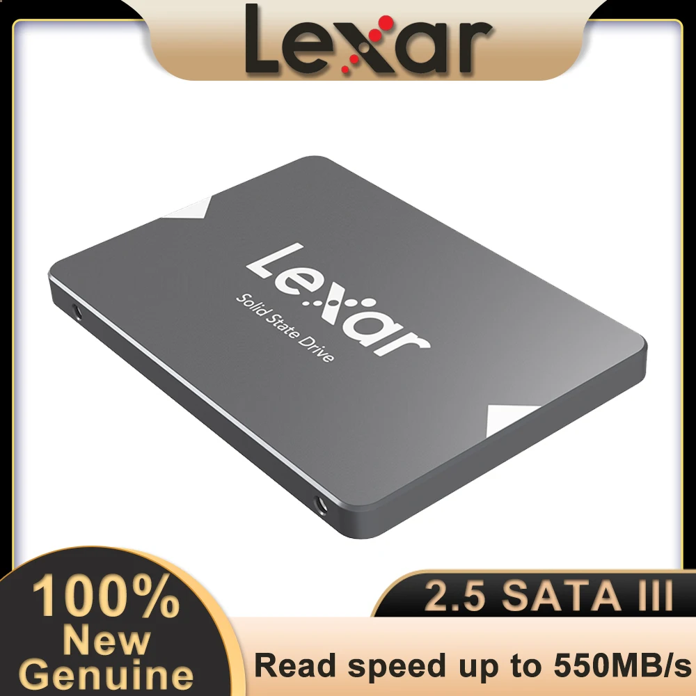 NEW Lexar NS100 SATA III SSD Internal Solid State Disk Hard Drive