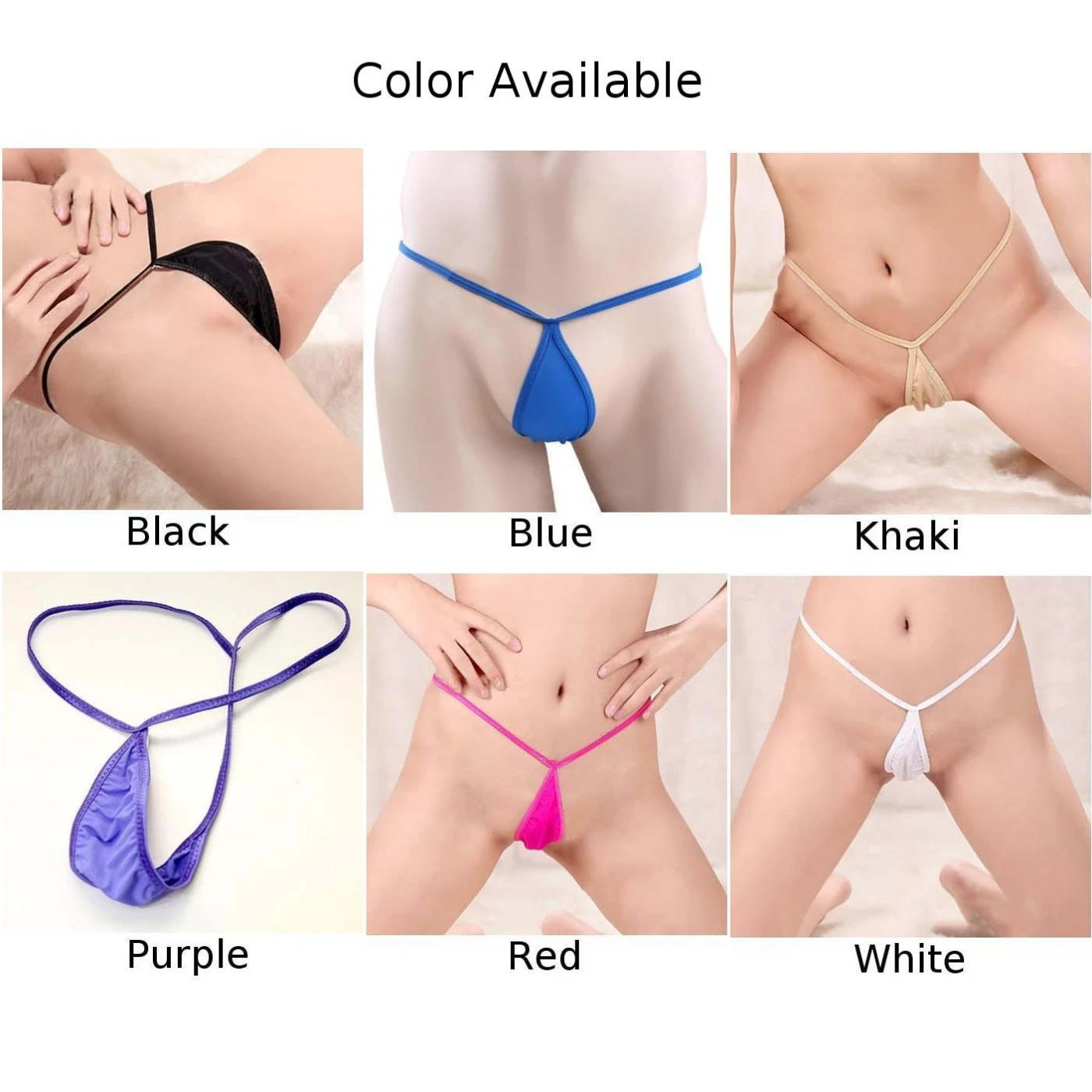 Women Mini Thong Underwear Spaghetti Straps G-String Panties Erotic T-Back Brief Knickers Female Low Rise Lingerie Jockstrap