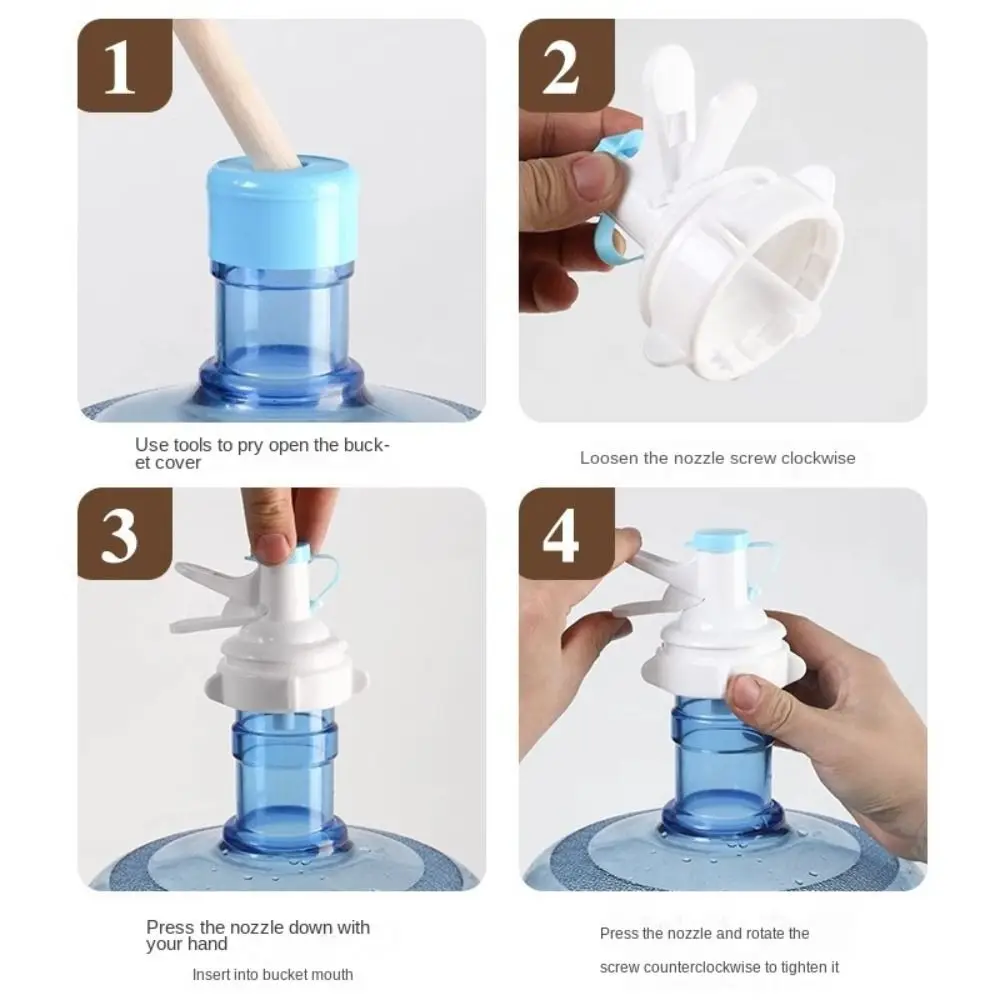 Water Dispenser Bucket Accessories Pump Spout Faucet Drinking Equipment