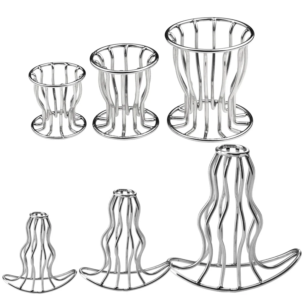Metal Anal Dilator Anal Plug Vaginal Speculum Cleaning Big Butt Plug For Sex Toys Woman/Man Stainless Steel Toy Masturbator