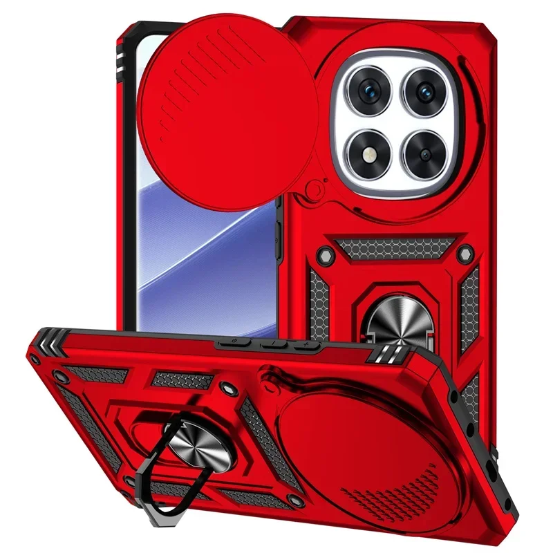 Shockproof Armor Phone Case with 360° Ring Stand Kickstand