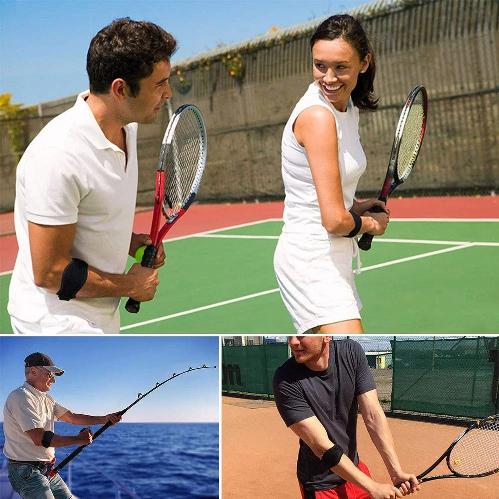 1Pcs Adjustable Elbow Support Basketball Tennis Golf Elbow Strap Pads Lateral Pain Syndrome Epicondylitis Braces Sports