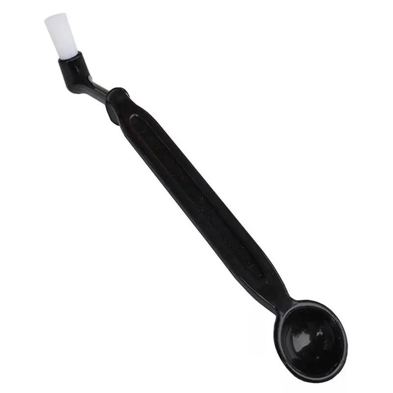 

Coffee Machine Cleaning Brush With Spoon High Elastic Bristles Durable And Easy Removal Kitchen Accessories Cleaning Tool