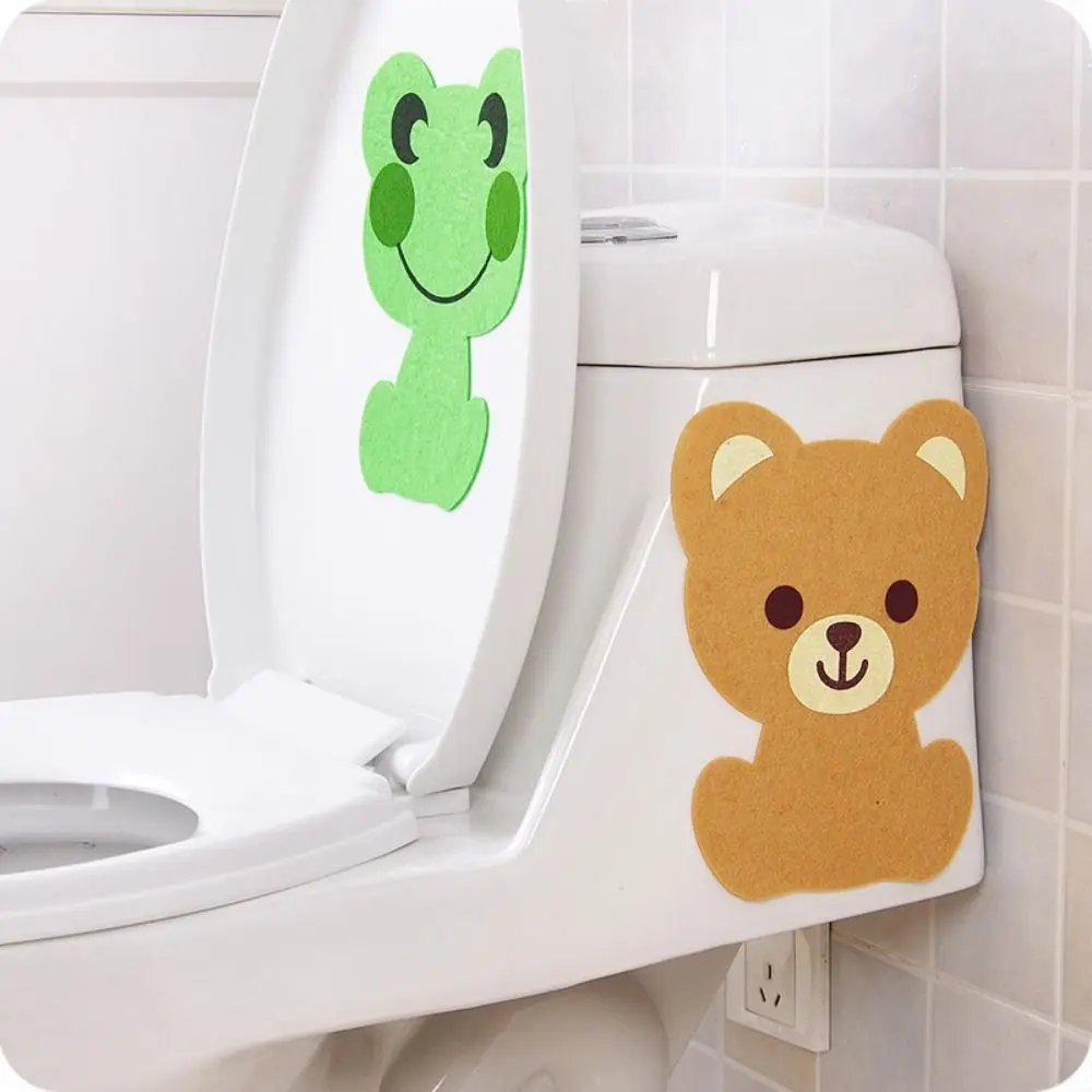 

to Scrub Bathroom Decoration Remove Odor Self-adhesive Toilet Sticker Decoration Mural Deodorant Sticker Animal Decal