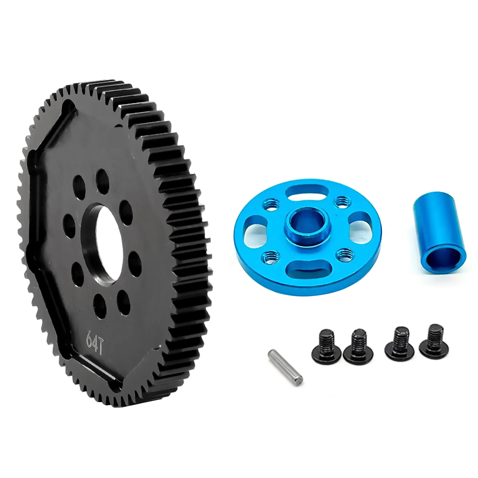 Ingranaggio Metallico 66T Spur Gear Per TAMIYA TT-02 | Ricambio Upgrade RC