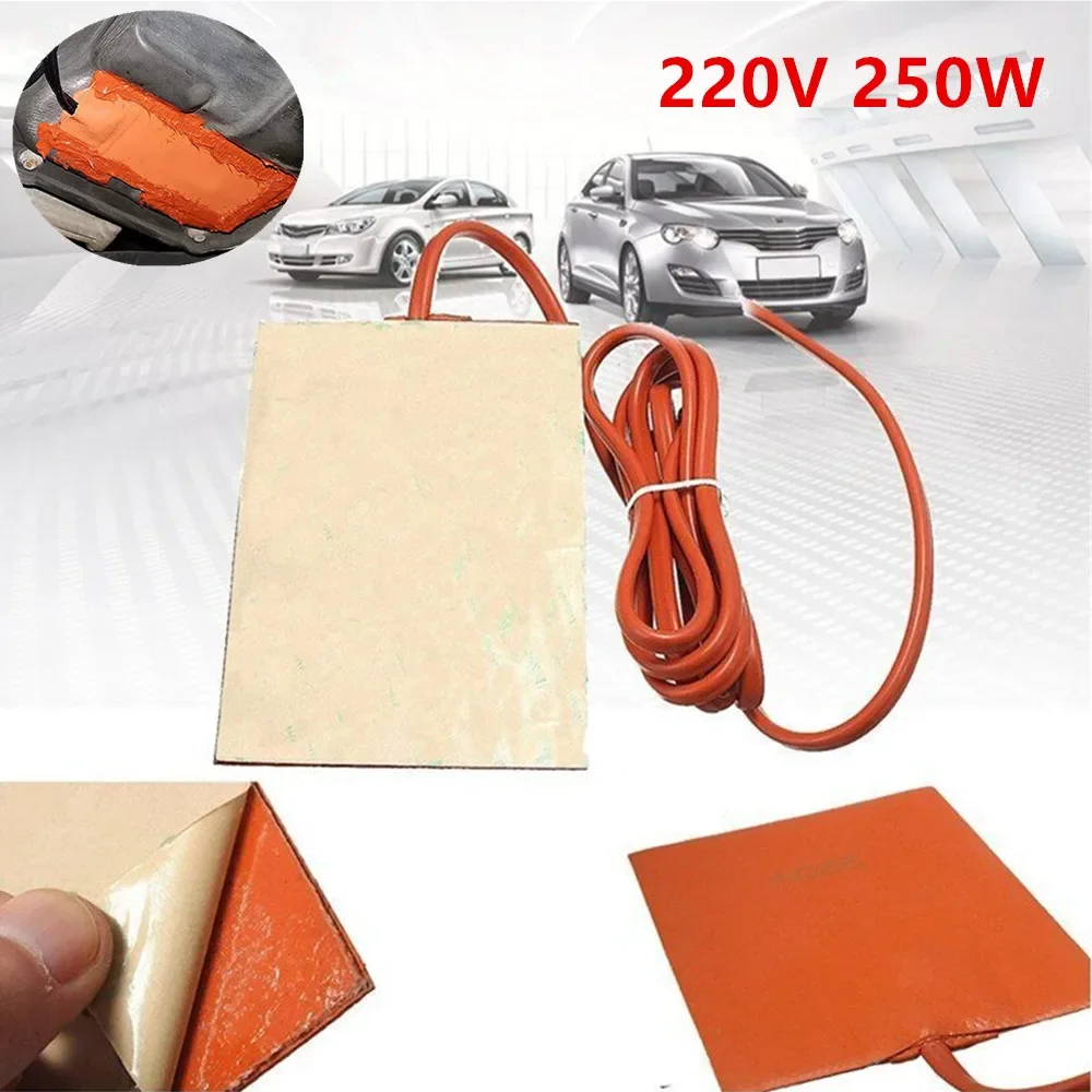 CarEngineHeatingOilPanSumpTankHeaterPad220VWithEUUSPlug