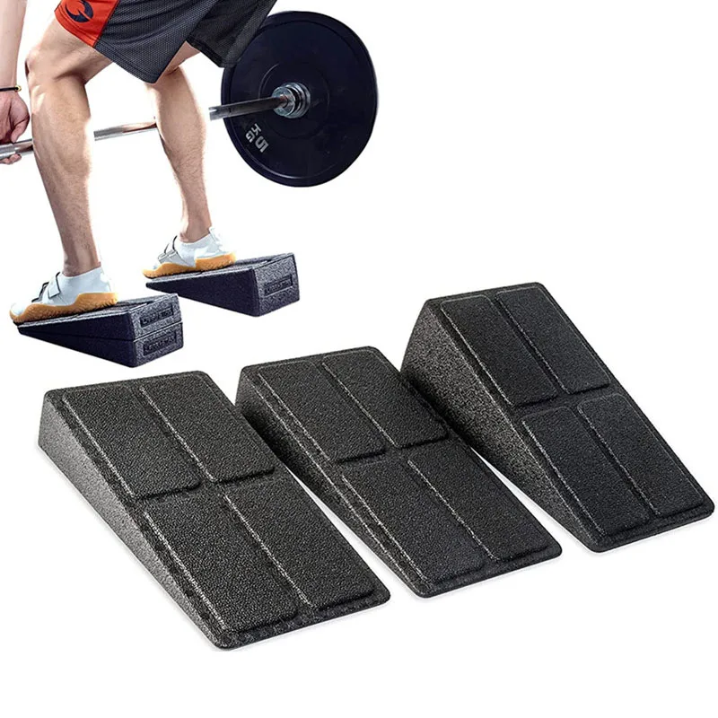 Cales De Squat 2 Pièces - Planche D'Inclinaison Pour Étirements Veaux, Fitness à La Maison