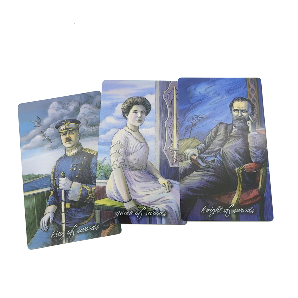 12×7CM Titanic Risen Spirits Tarot for Beginners with Guide Book 3