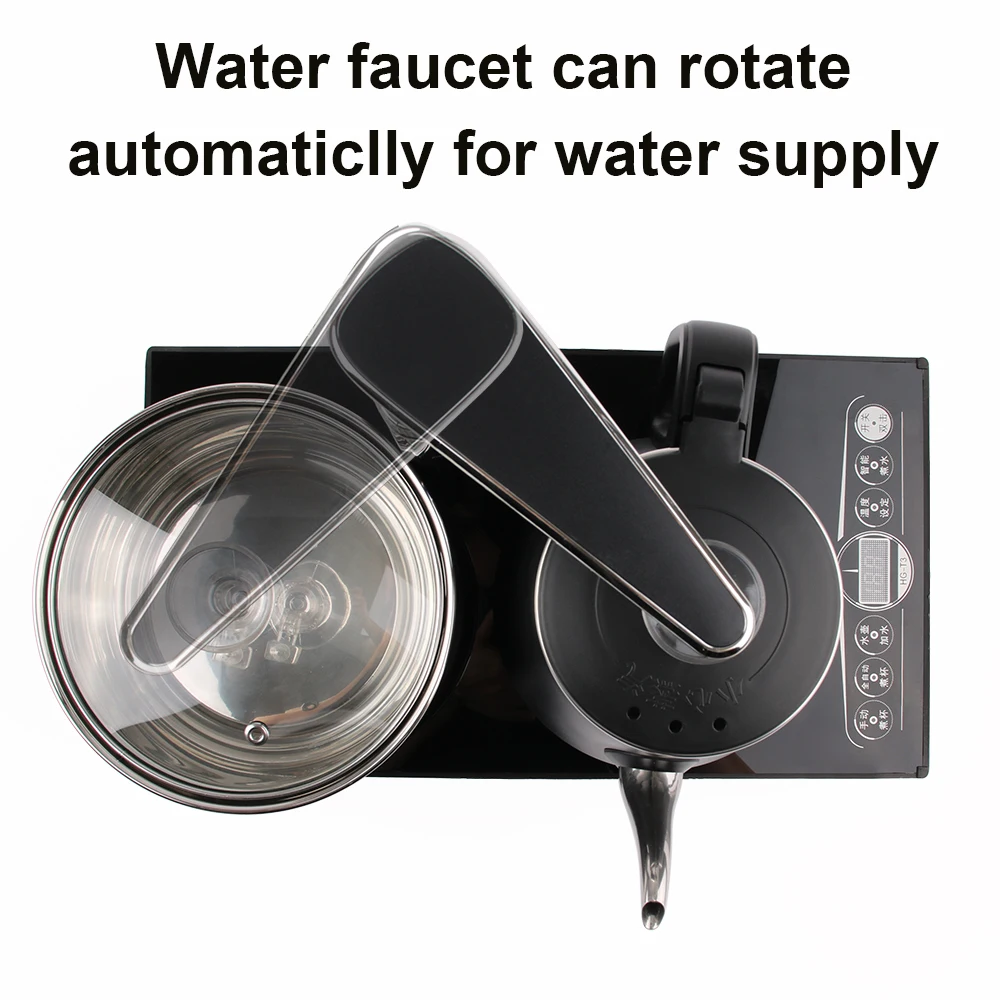 Automatic Pump Hot Water Dispenser Boiler Stainless Steel Teapot Electric Kettle Heater Noodle Cooker Pasta Pot Cooking Stove EU 3