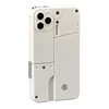Folding mobile phone simulation toy gun 15 shell soft bomb troll convenient small gun model 4