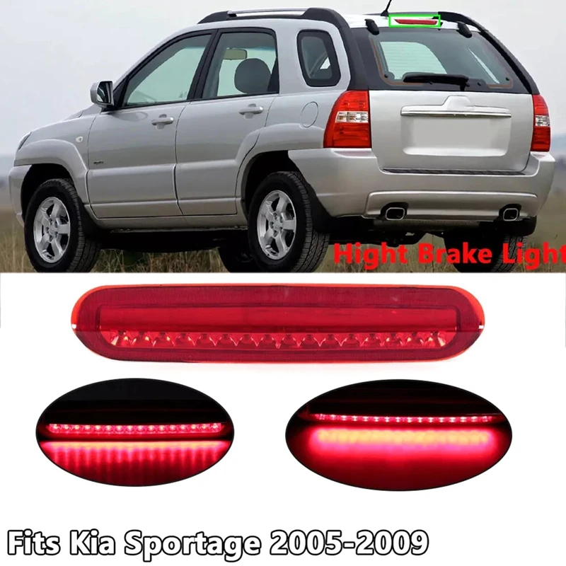 Derde remlicht Kia Sportage je 2.0 CRDi Diesel 113 Pk 2005-2006 D4EA