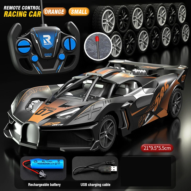 1:20 Remote Control Racing Car High Speed RC Drift Vehicle Sport Car Replaceable Tires Boys Supercar Competition Chldren's Toys 4