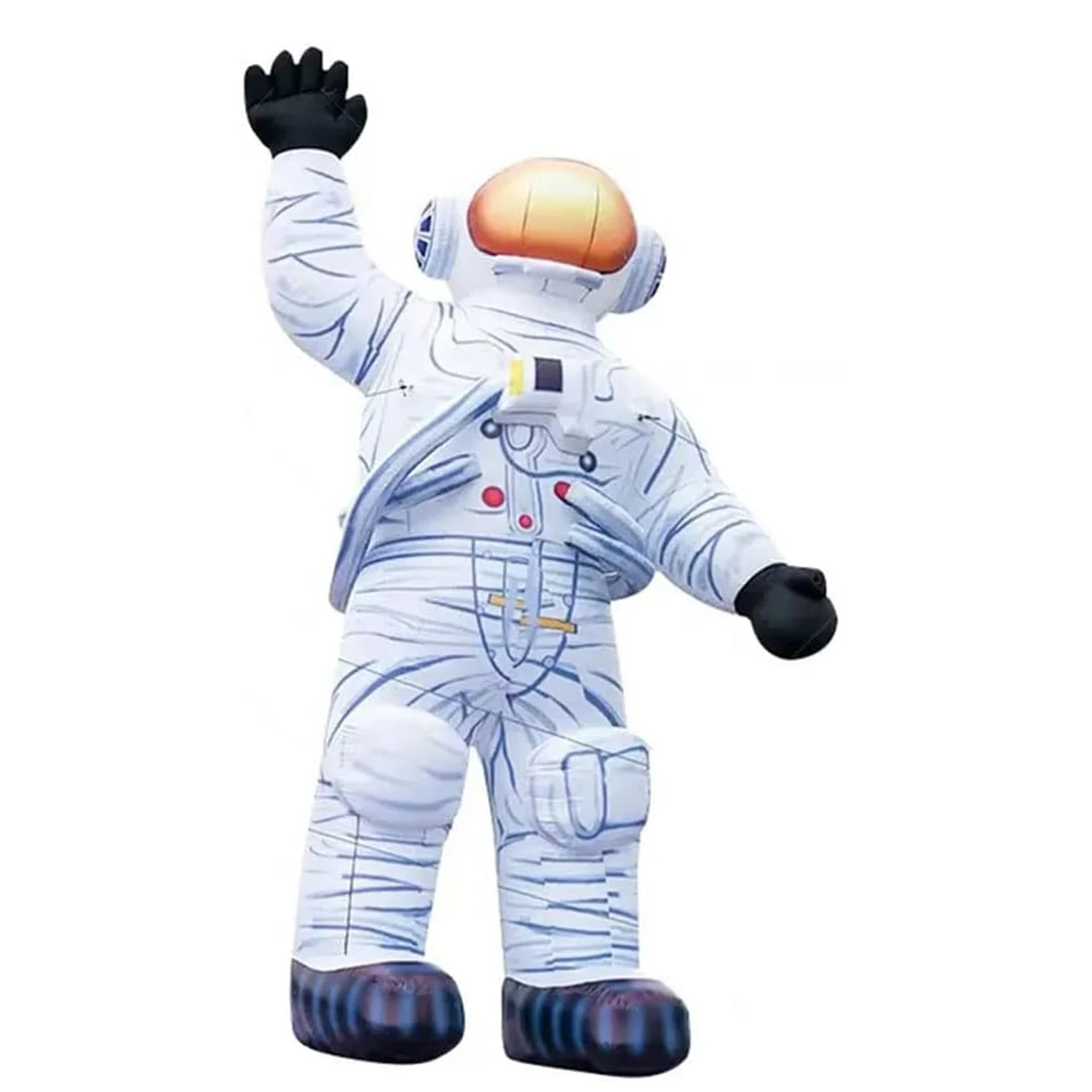 Advertising Inflatable Astronaut Model With Led Lighting Custom Spaceman Mascot For Festival Event Decoration 5