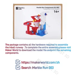 Creative DIY 3D Printing Set with LED Light and Wireless Charging Mouse Accessory (Inball runway)
