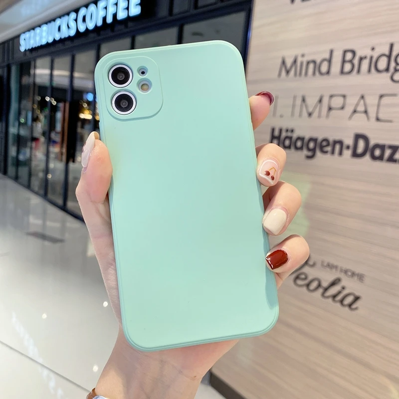 Premium Silicone Phone Case with Camera Protection