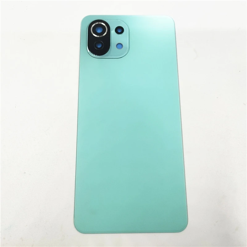 Phone back cover glass phone back cover glass battery cover Back Glass Cover for Xiaomi Mi 11 Lite 5G Back Door Replacement Battery Cover Rear Housing Case
