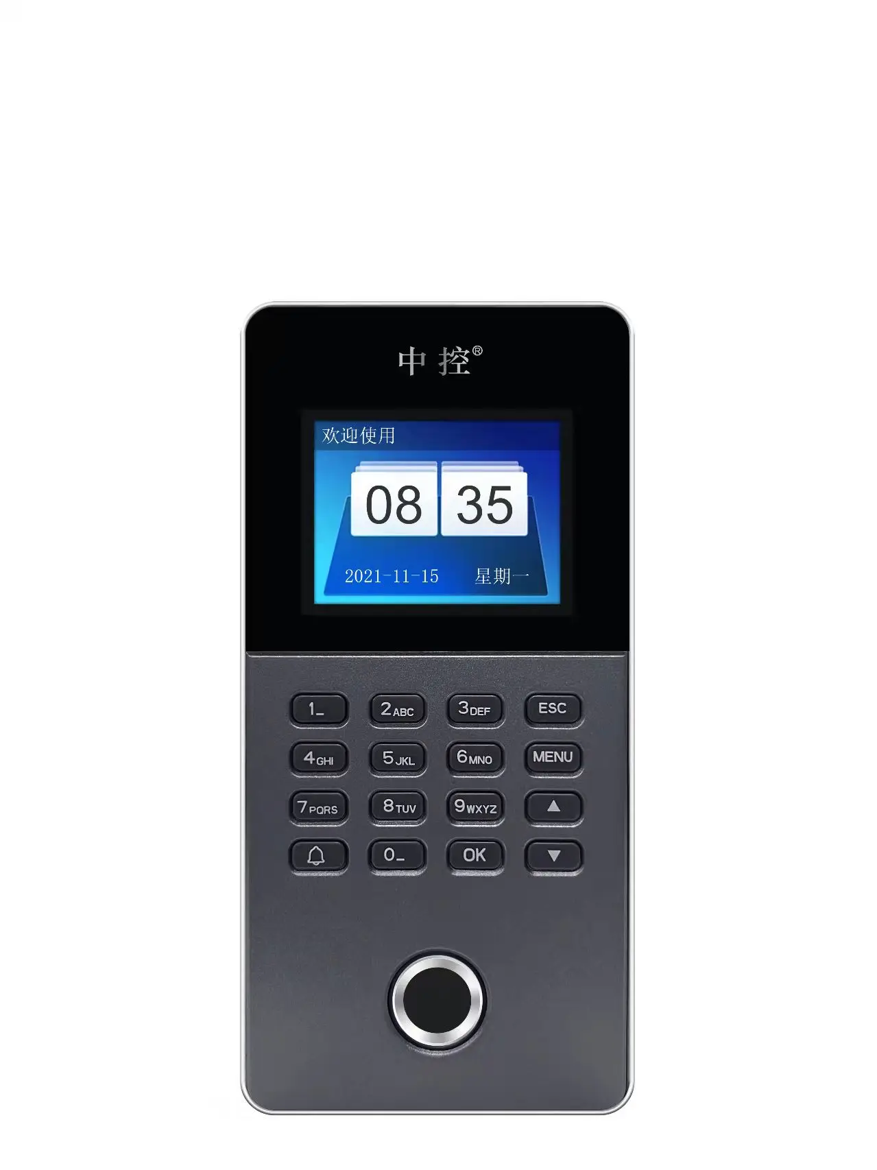 2.4' High Resolution Color Display F7C Fingerprint Time Attendance and Access Control